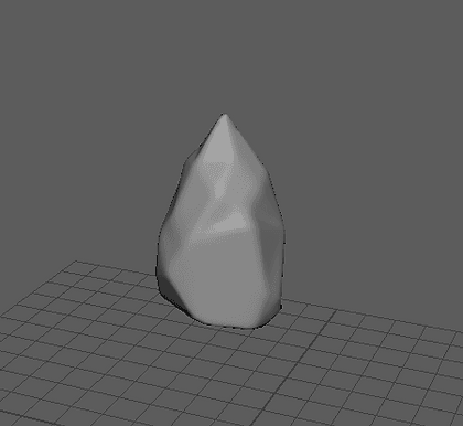 Ice spike prop render